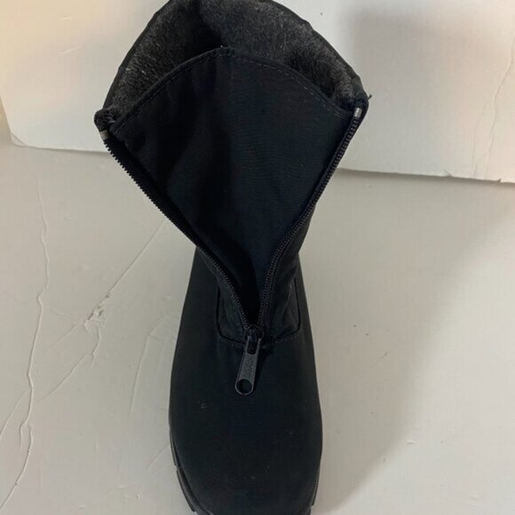Toe Warmers Black Women’s Waterproof Alyssa Winter Boots Size 7.5 W - Picture 9 of 13